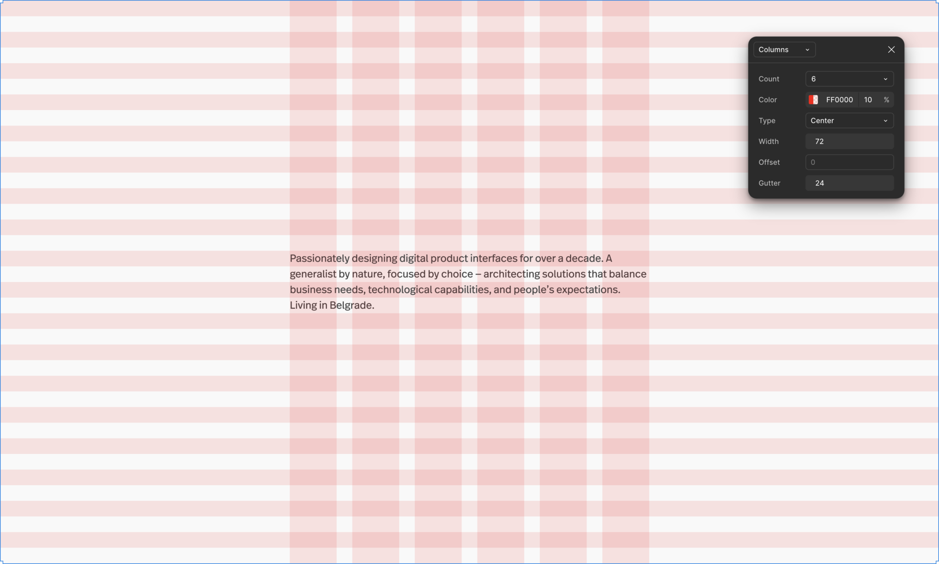 Vertical Rhythm 12 col