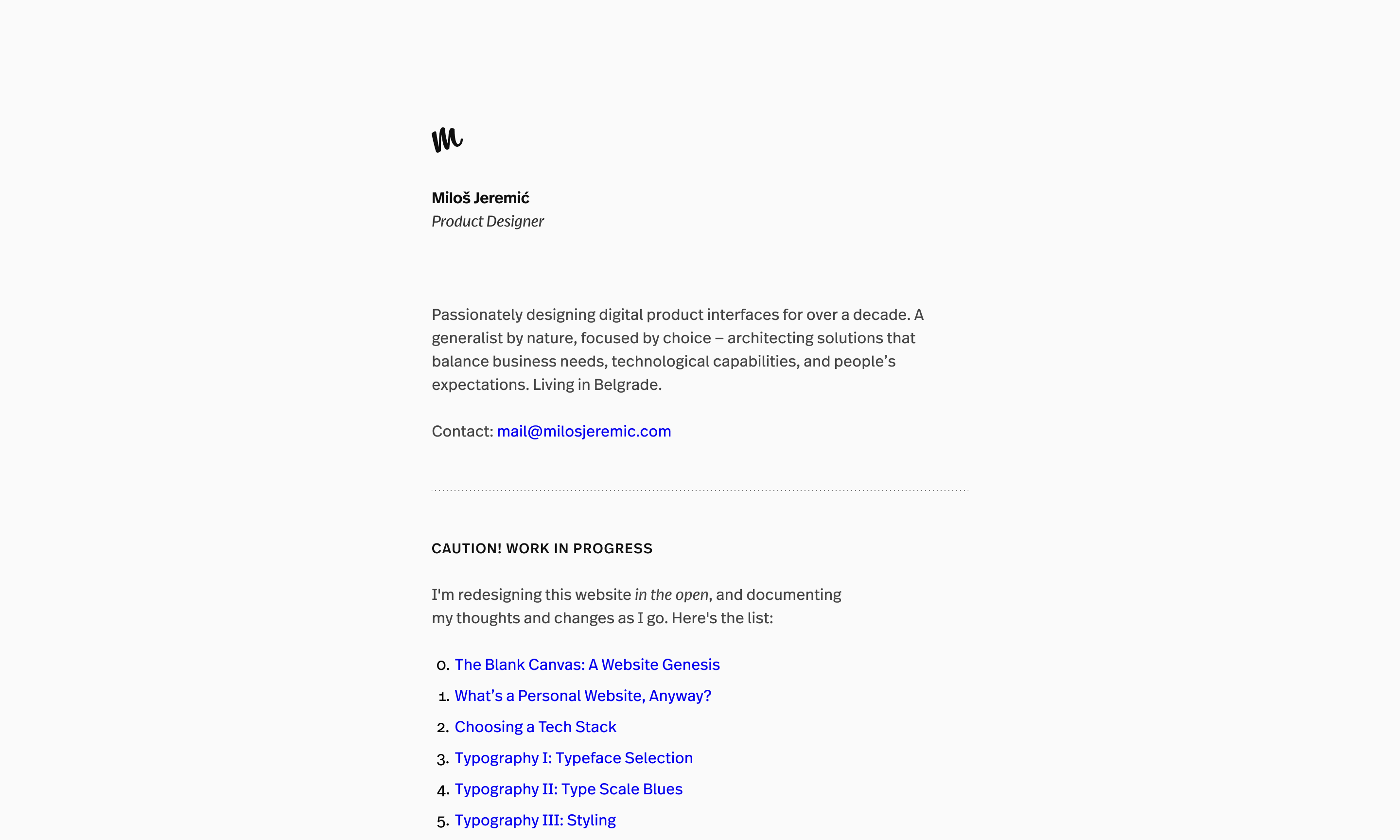 milosjeremic.com
