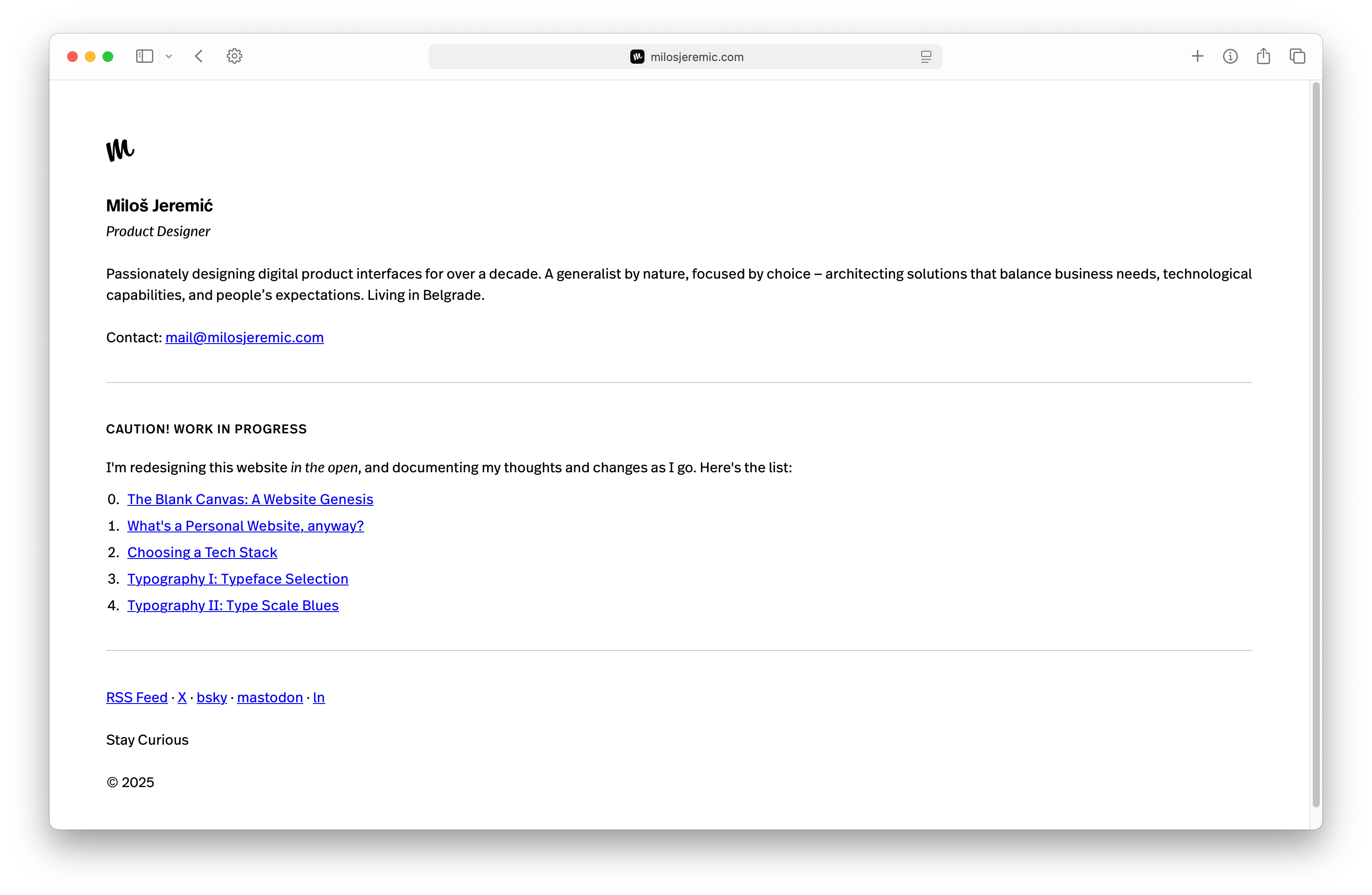 milosjeremic.com